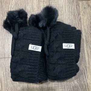 Black ugg rainboot socks